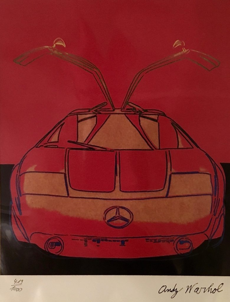 Andy Warhol - Mercedes Benz Gullwing